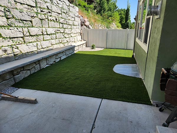 Pet Friendly Artificial Grass Installation