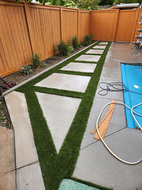 Weed Barrier Turf System